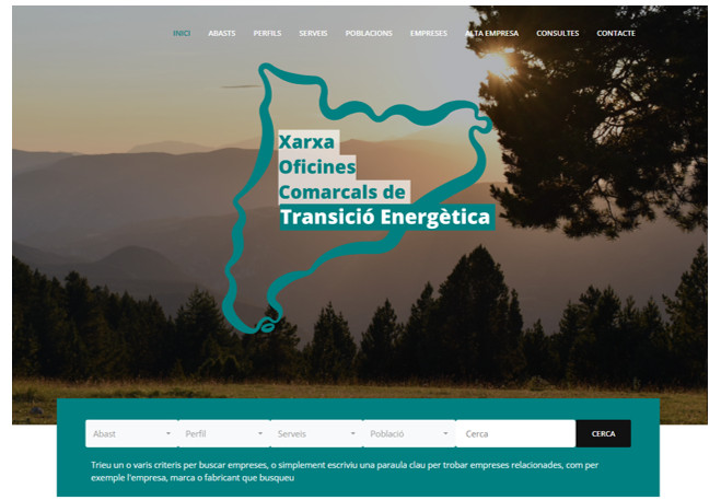 Les Oficines Comarcals de Transició Energètica de l’àmbit pirinenc llancen un directori d’empreses per a la transició energètica