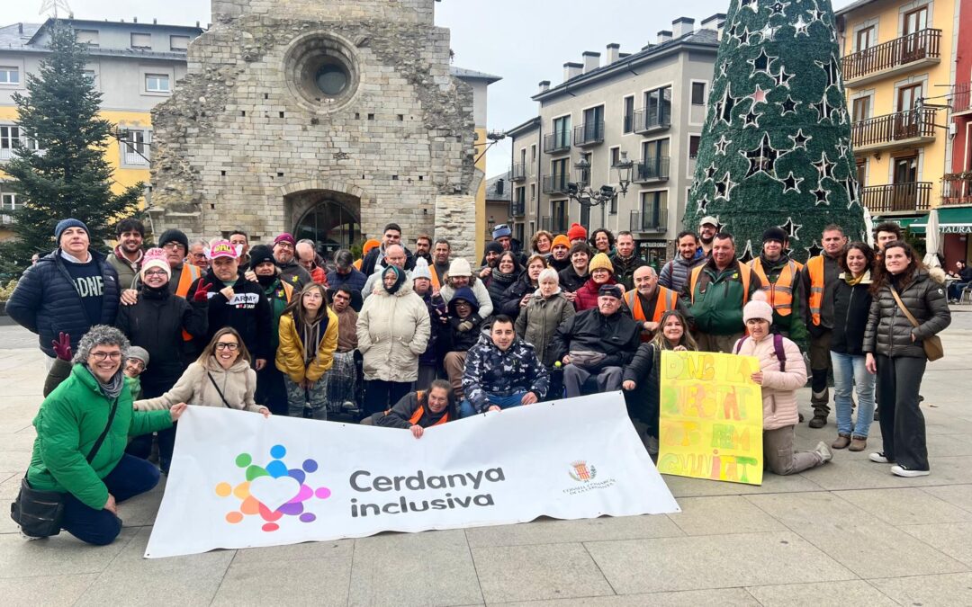 Cerdanya celebra una jornada inclusiva amb motiu del Dia Internacional de les Persones amb Discapacitat