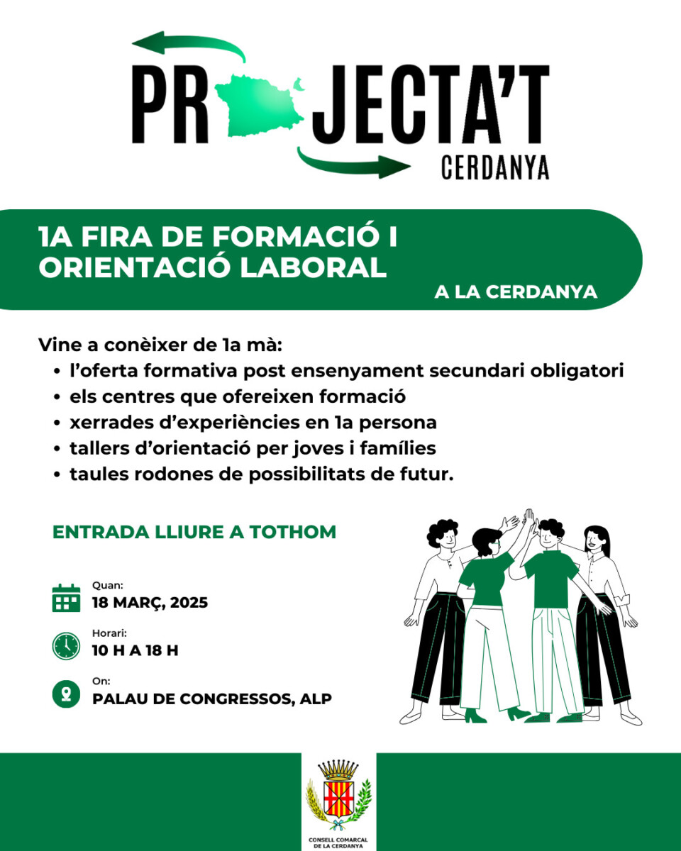 Cartell Projecta’t Cerdanya 2024