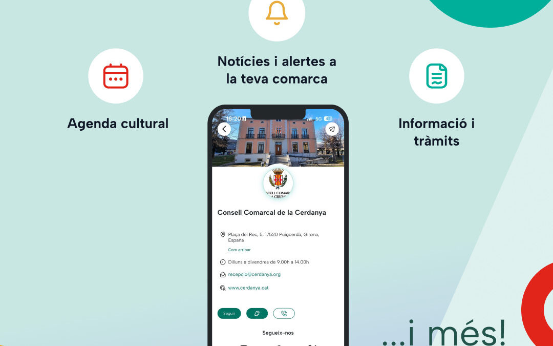 Estrenem una nova app per connectar amb la ciutadania