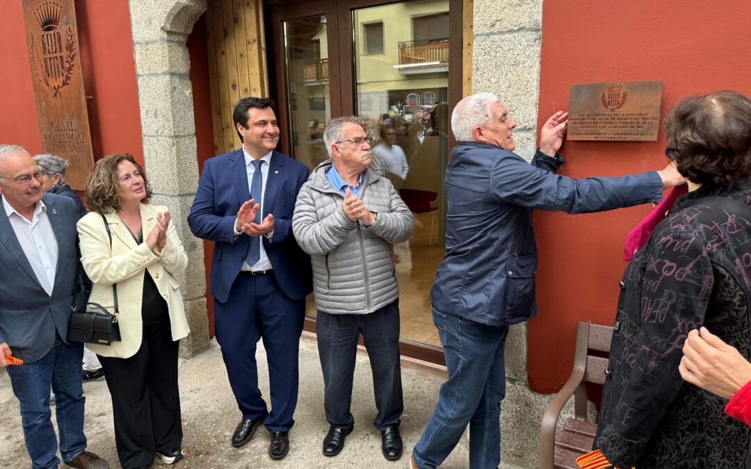 INAUGURACIÓ DEL CASAL COMARCAL DE LA GENT GRAN