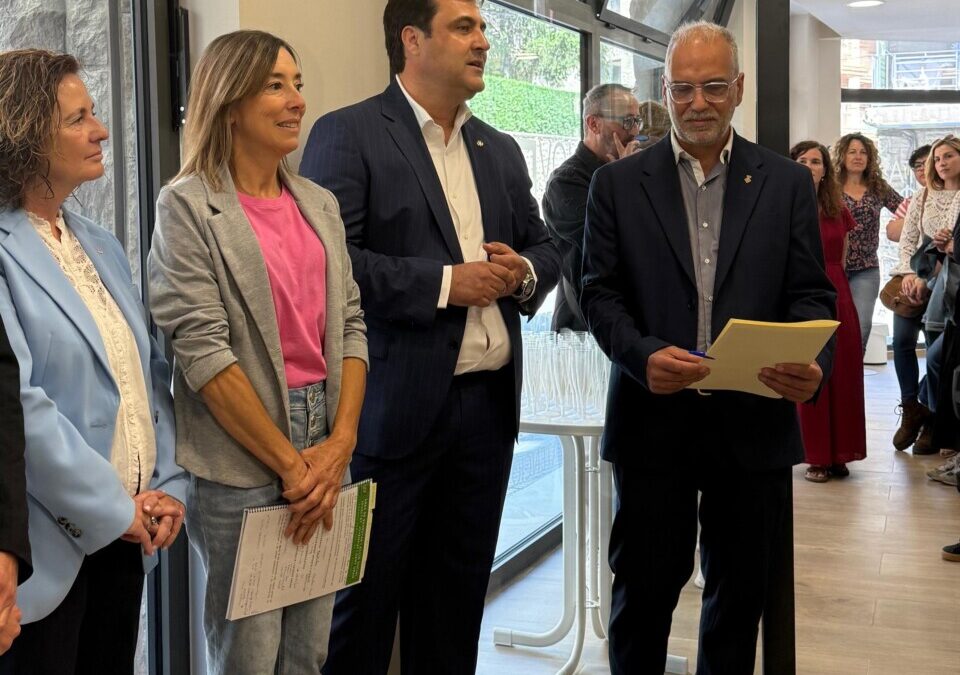 Inauguració de l’ampliació de les oficines de Benestar i Acció Social, Igualtat, Joventut i Gent Gran.