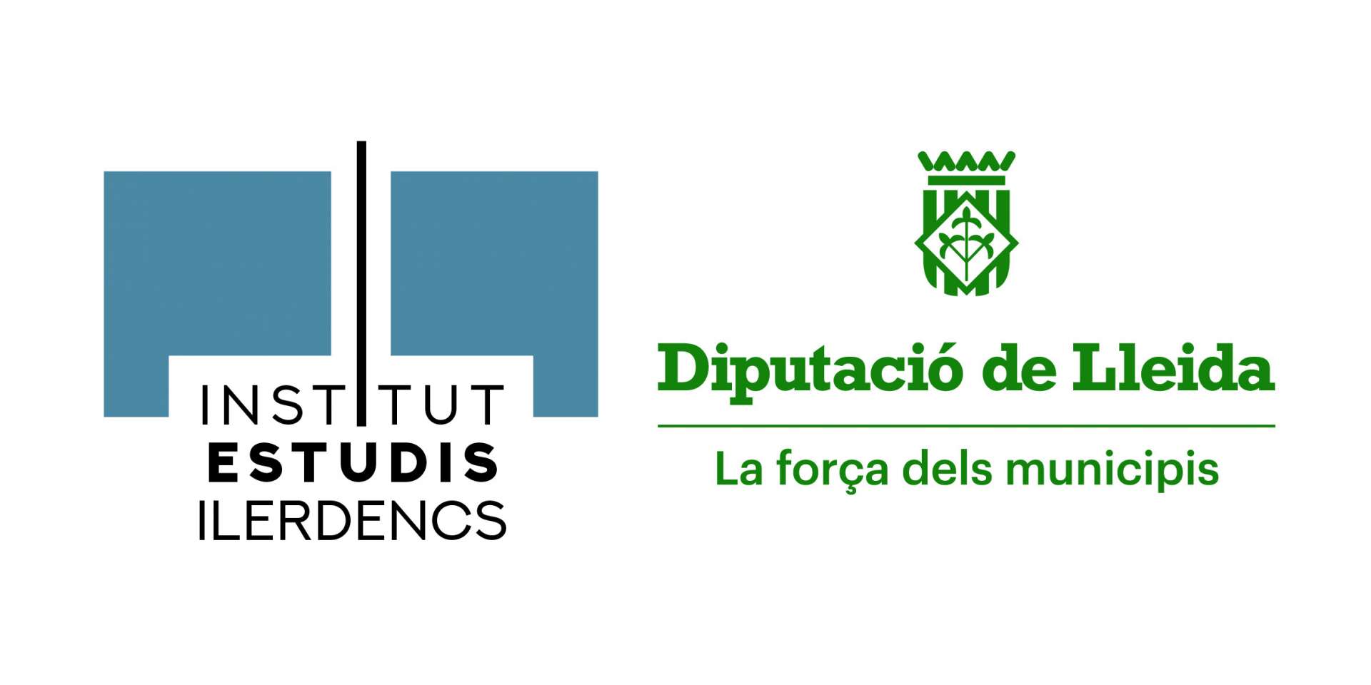 Emblema deIDAPA, Institut per al Desenvolupament i la Promoció de 'Alt Pirineu i Aran Diputación de Lleida, minicipis, territori i tu. Insitut d'estudis Ilerdencs