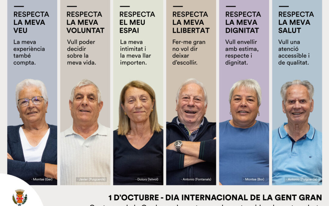 El Consell Comarcal impulsa una campanya de sensibilització per transformar la percepció social de l’envelliment